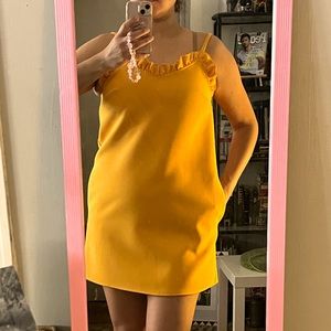 Adorable Marigold Mini Dress